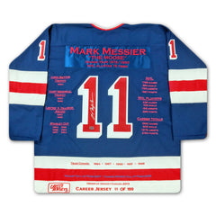 Mark Messier NY Rangers Career Jersey #11 of 199-1