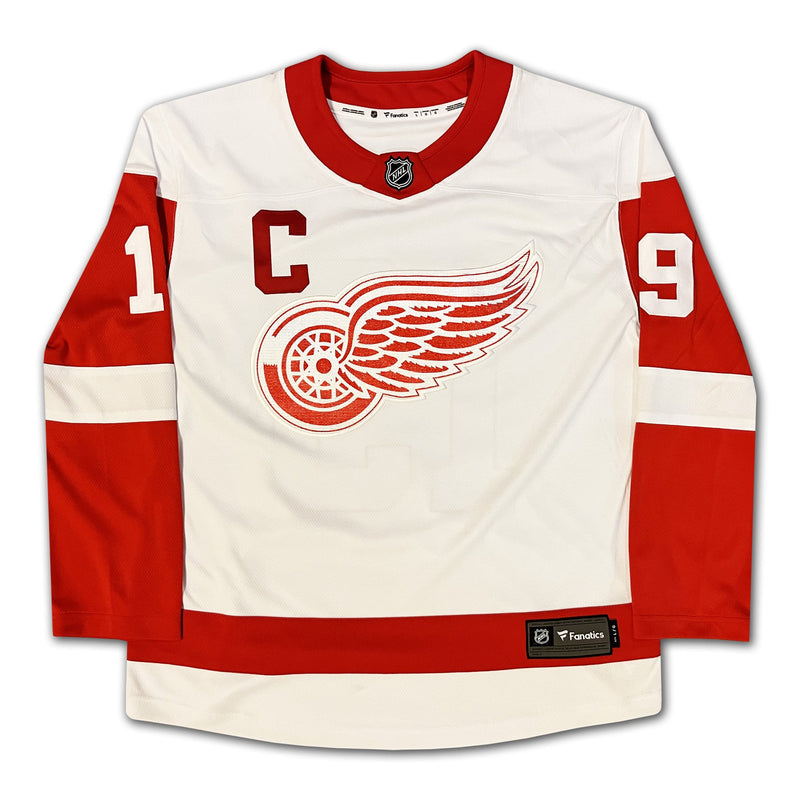 Steve Yzerman White Elite Edition Career Jersey-3