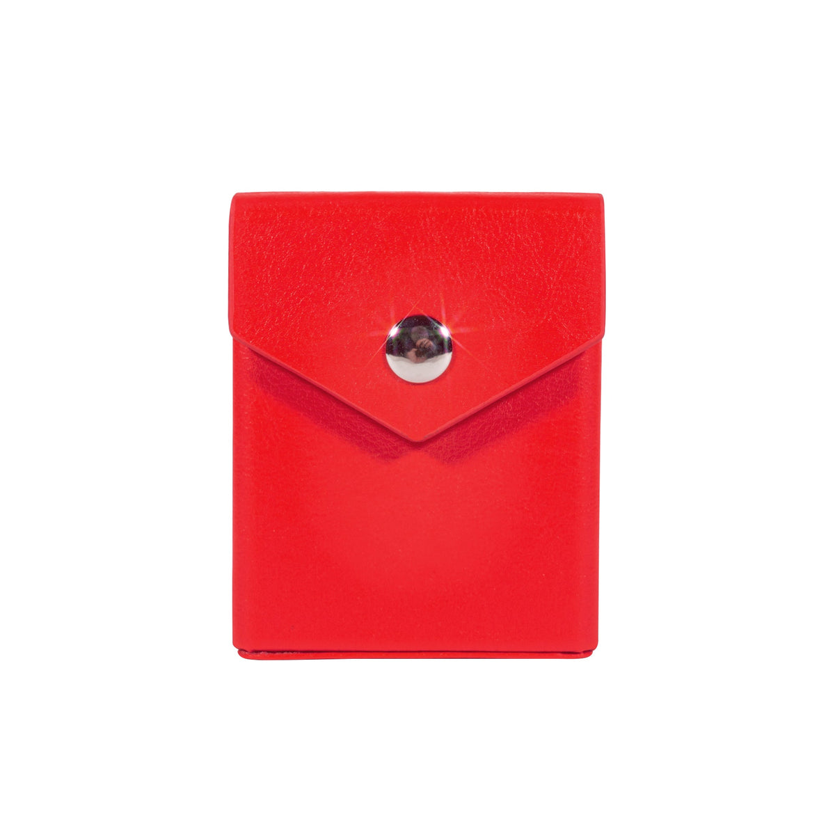 Red Deck Box + Belt Loop - Hard Shell - Faux Leather-12