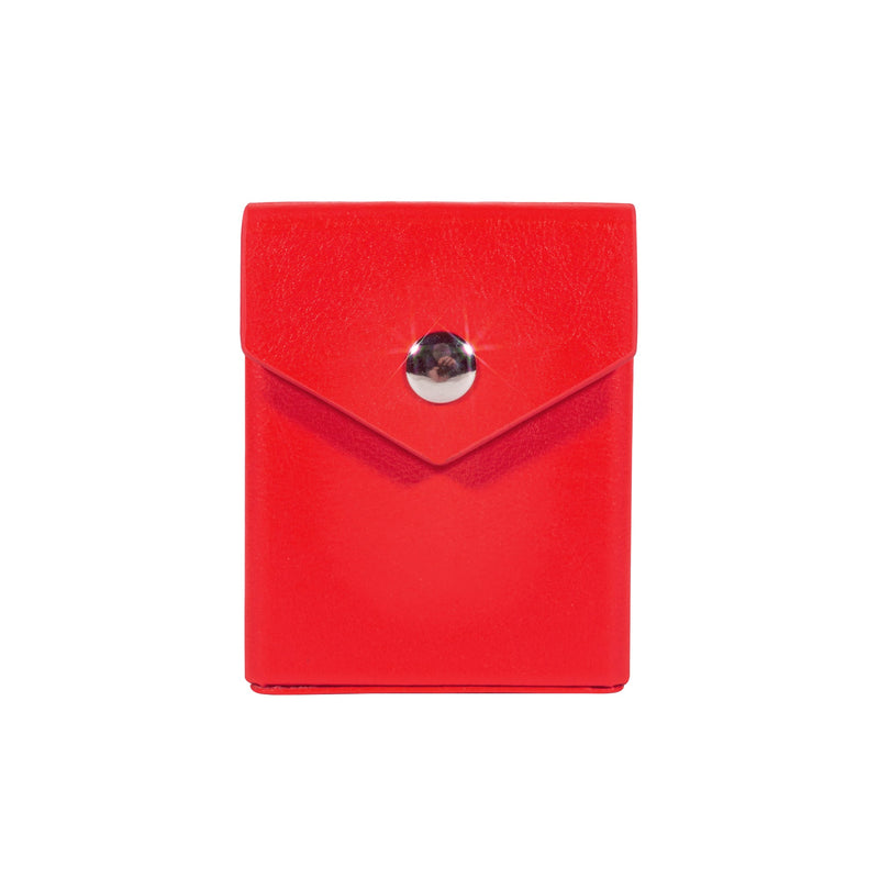 Red Deck Box + Belt Loop - Hard Shell - Faux Leather-12