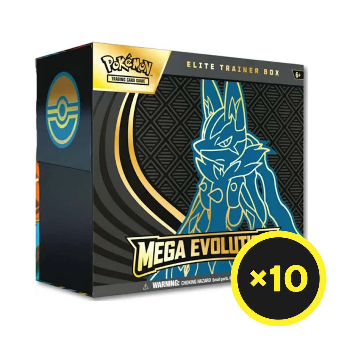 Pokémon TCG - Mega Evolution - Mega Evolution Base - Lucario Elite Trainer Box-2