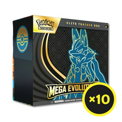 Pokémon TCG - Mega Evolution - Mega Evolution Base - Lucario Elite Trainer Box-2