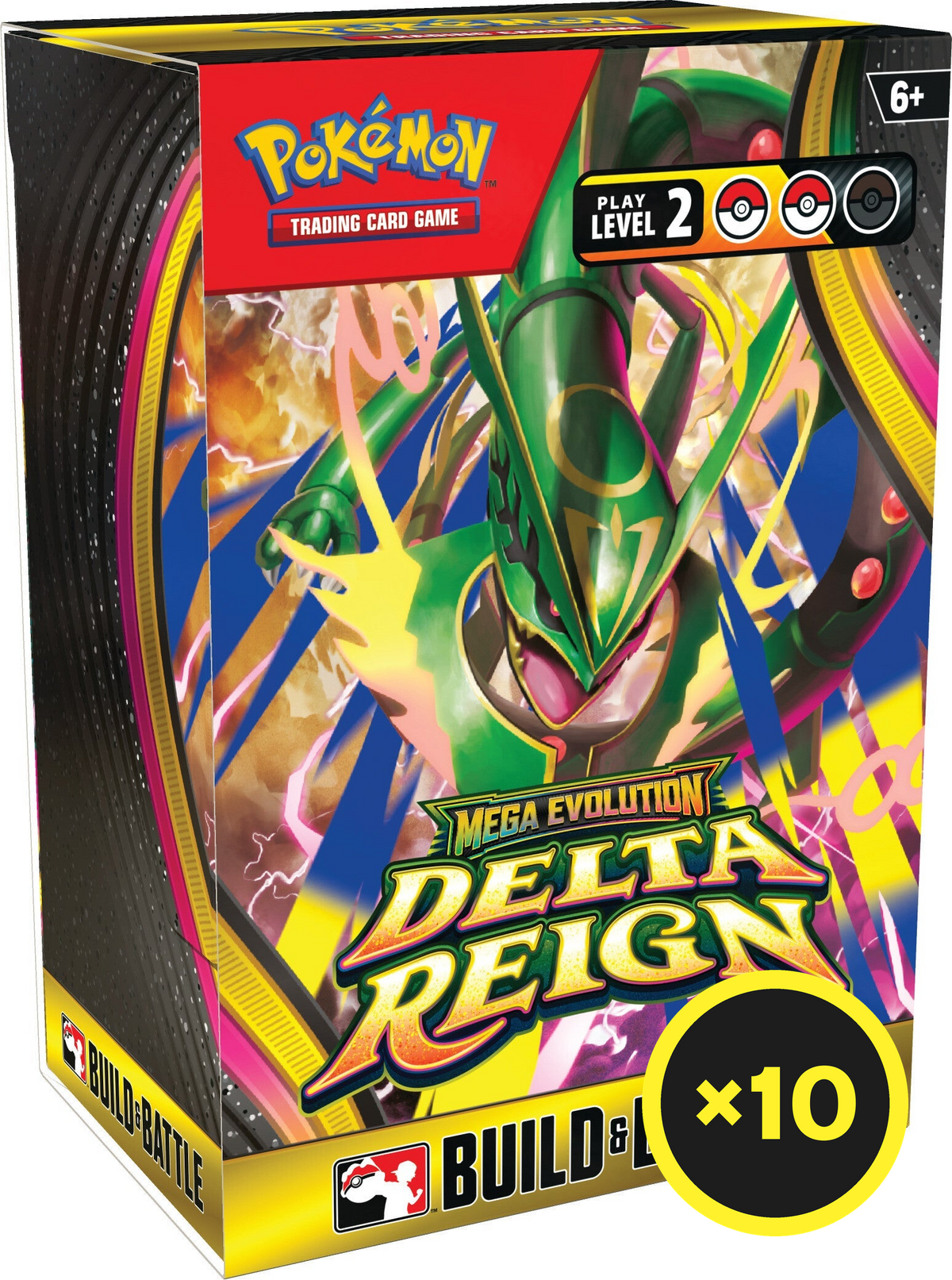 (Preorder) Pokémon TCG - Mega Evolution - Delta Reign - Build & Battle Kit
