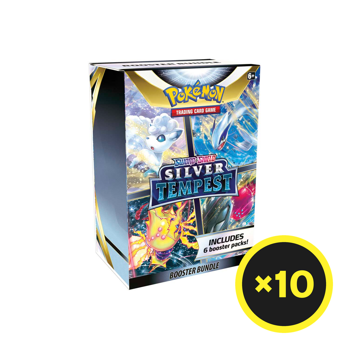 Pokémon TCG - Sword & Shield - Silver Tempest - Booster Bundle-4