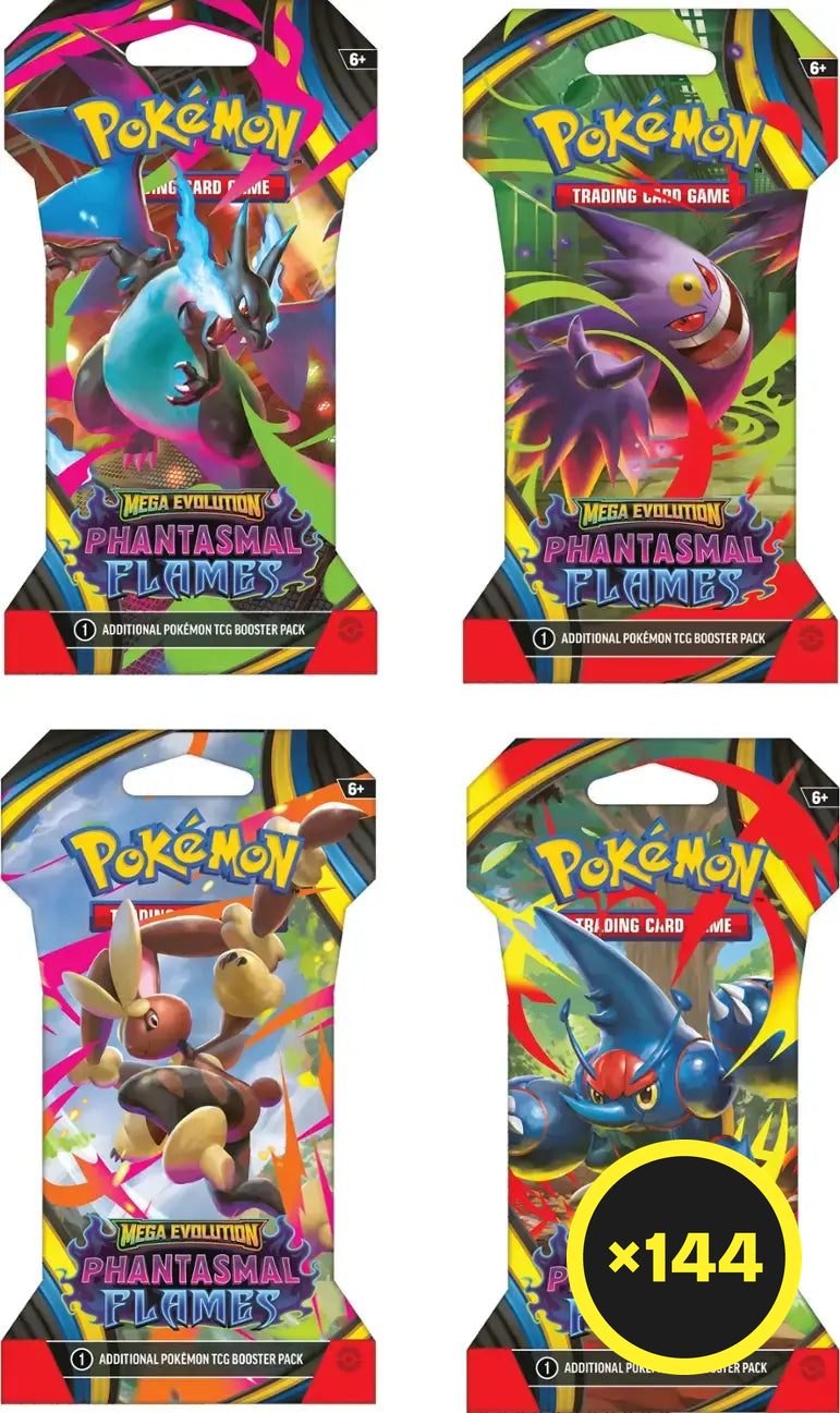 Pokémon TCG - Mega Evolution - Phantasmal Flames - Sleeved Booster Pack-2