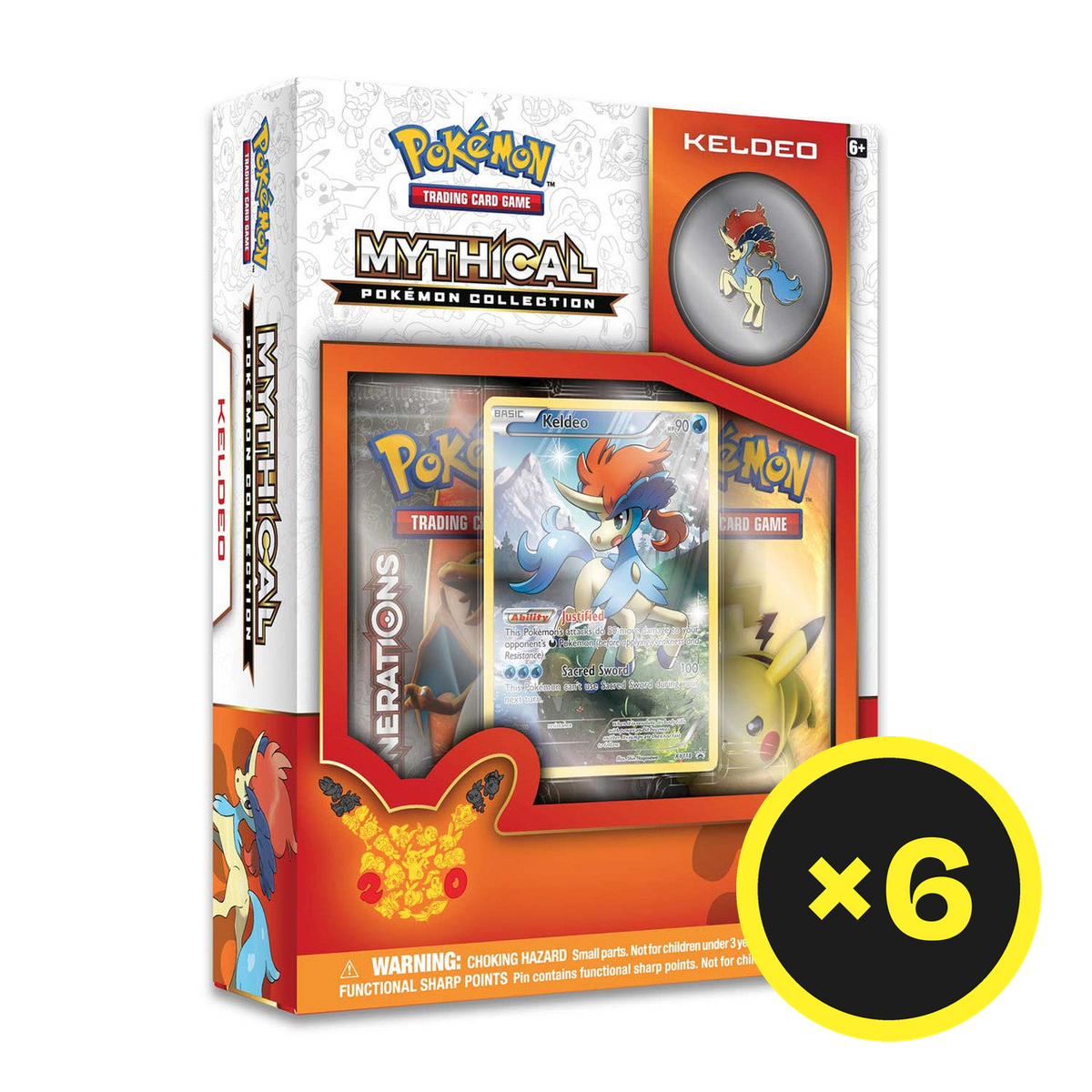 Pokémon TCG - XY - Generations - Mythical Pokémon Collection (Keldeo)