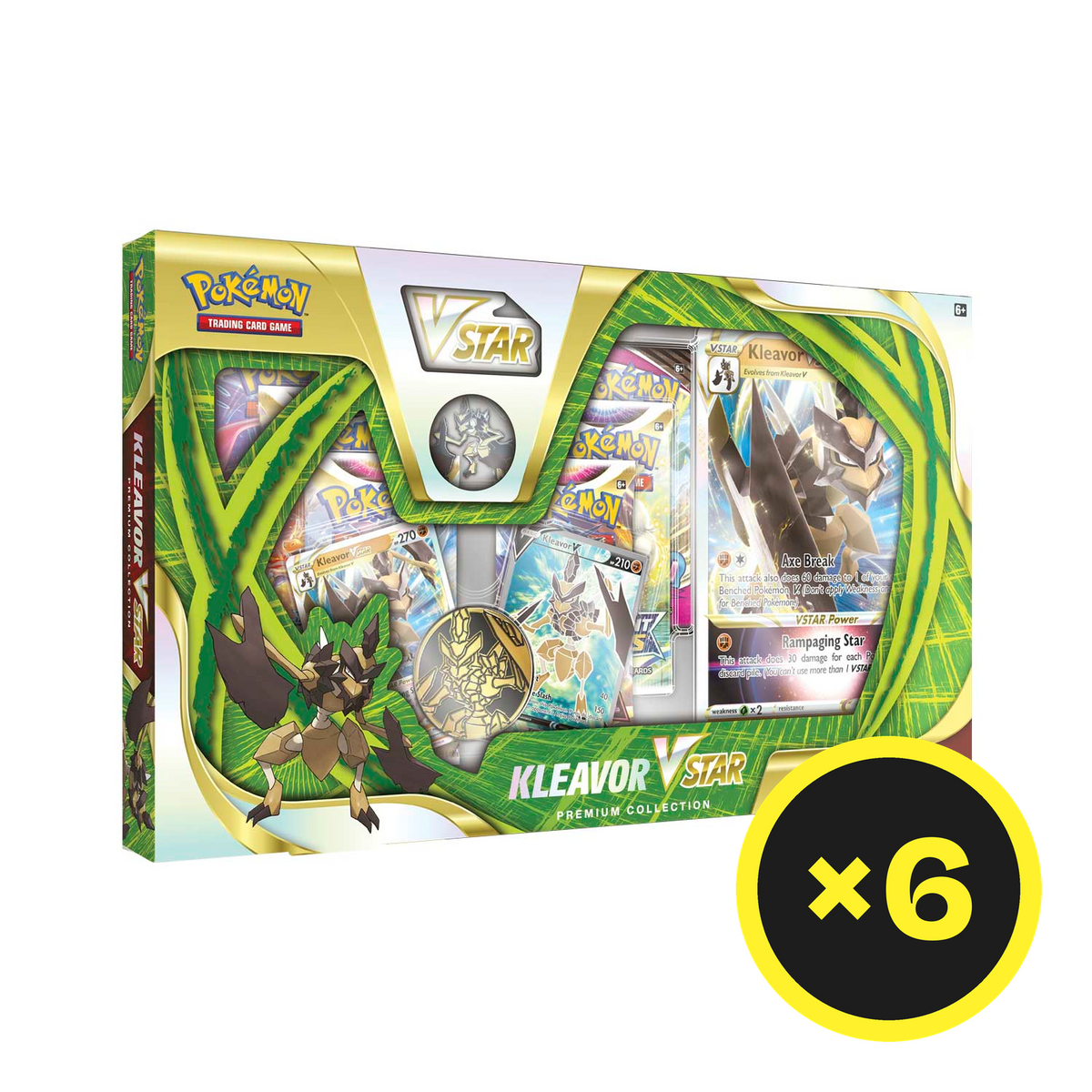 Pokémon TCG - Sword & Shield - Kleavor Vstar Premium Collection-4