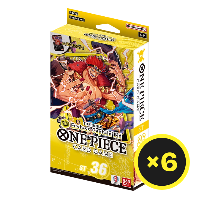 One Piece Card Game - Yellow Eustass"Captain"Kid - ST-36 - Starter Deck-2