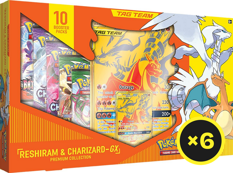 Pokémon TCG - Sun & Moon - Reshiram & Charizard Gx Premium Collection-4