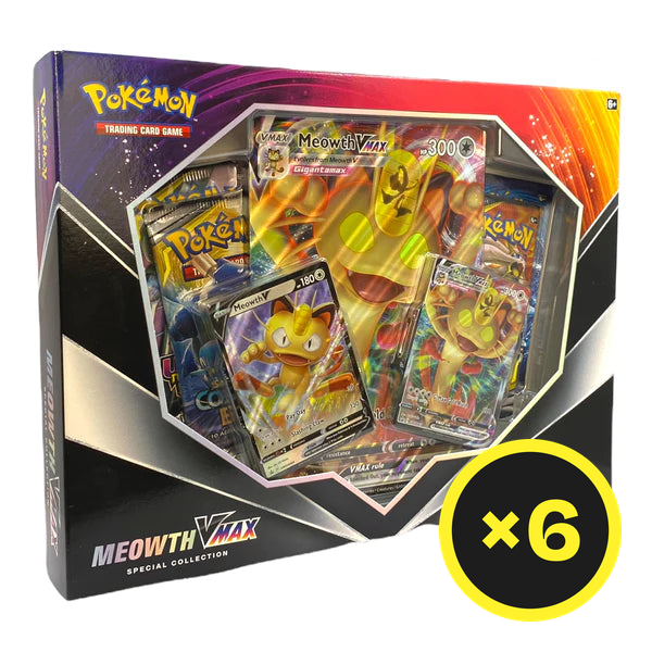 Pokémon TCG - Sword & Shield - Meowth VMAX Special Collection Box (4 packs edition)-3