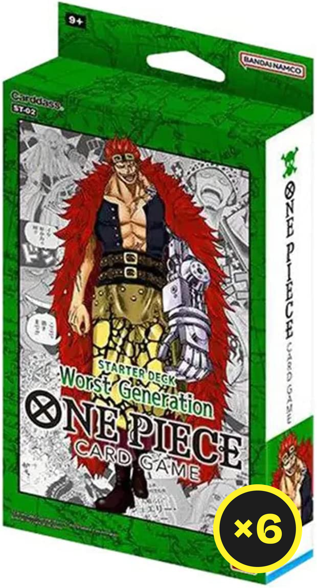 One Piece Card Game - Worst Generation - ST-02 - Starter Deck-2