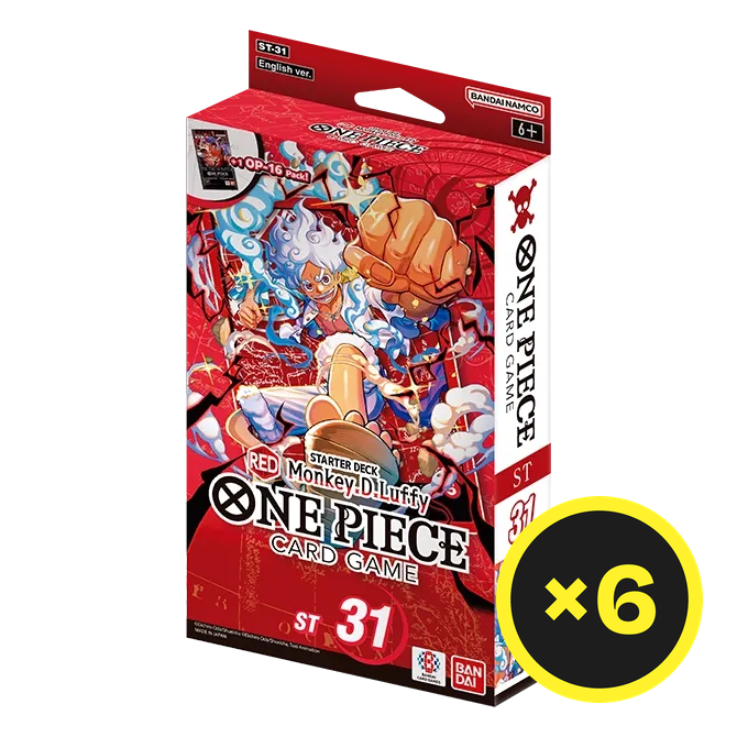 One Piece Card Game - Red Monkey.D.Luffy - ST-31 - Starter Deck-2