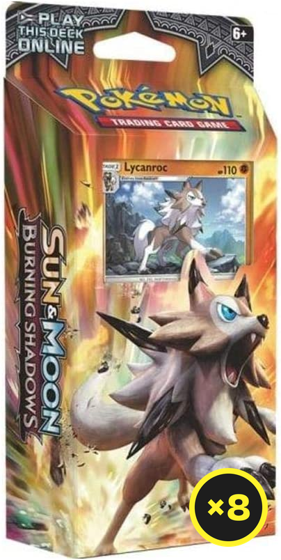 Pokémon TCG - Sun & Moon - Burning Shadow - Theme Deck (Lycanroc)-2