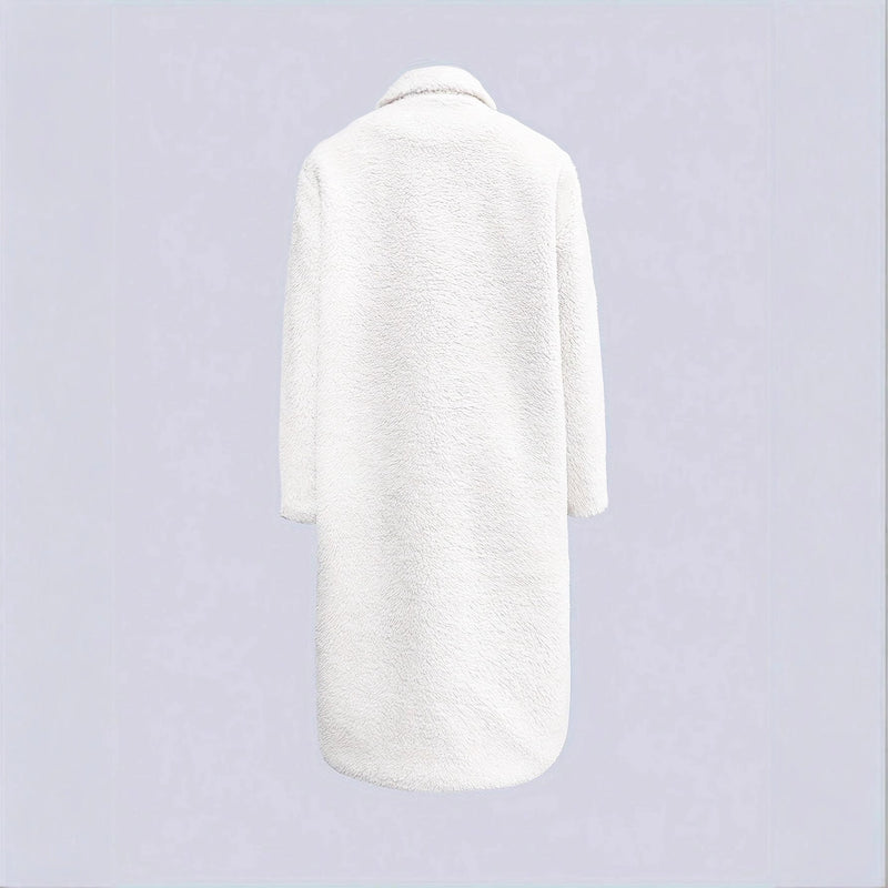Women’s Long Winter Coat – Warm Autumn & Winter Full-Length Casual Outerwear Jacket-2