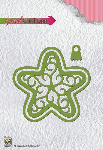 Special Card Shape Die Christmas Star-1