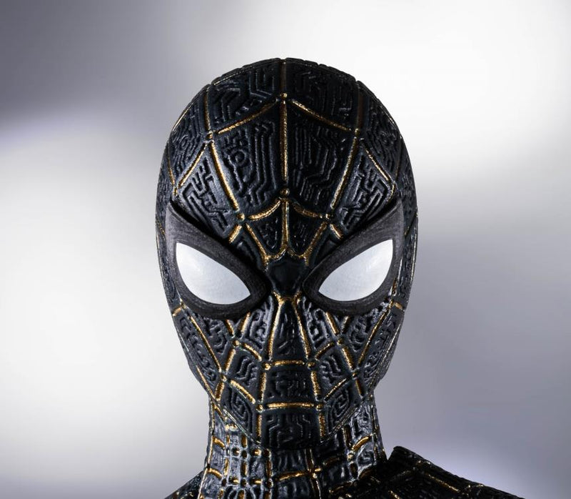 Spider-Man: No Way Home S.H.Figuarts Spider-Man (Black & Gold Suit)-13