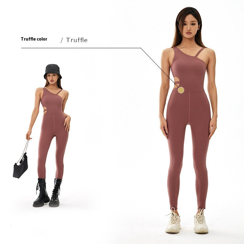 Women’s Breathable One-Piece Workout Outfit – Hip-Fit Fitness & Sportswear-5
