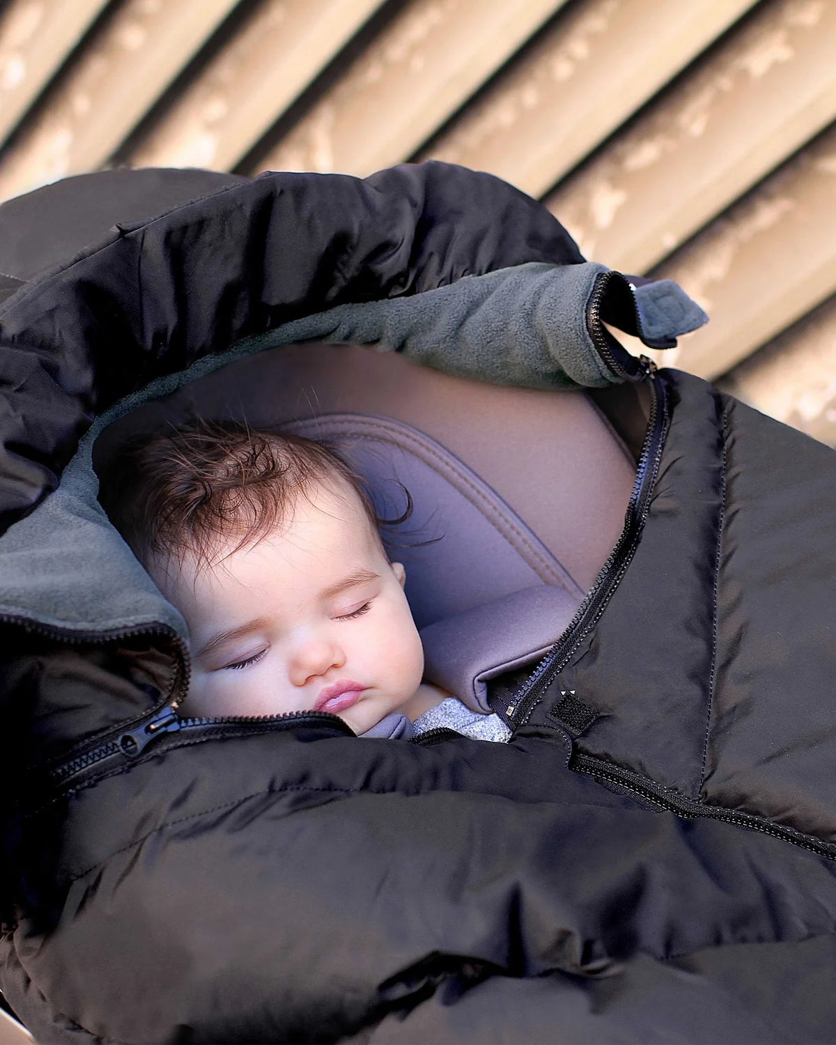 Car Seat Cocoon - Black-2