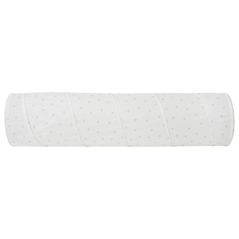 3 Sprouts - Play Tunnel with Eco-Friendly Recycled Fabric: Blueberry Ivory - Ages 3+-2