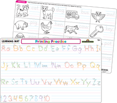 Teacher Created Resources - Printing Practice Learning Mat - Large Table Mat - Ages 4+-1