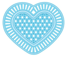 Fillables Collection Laced Heart Die-1