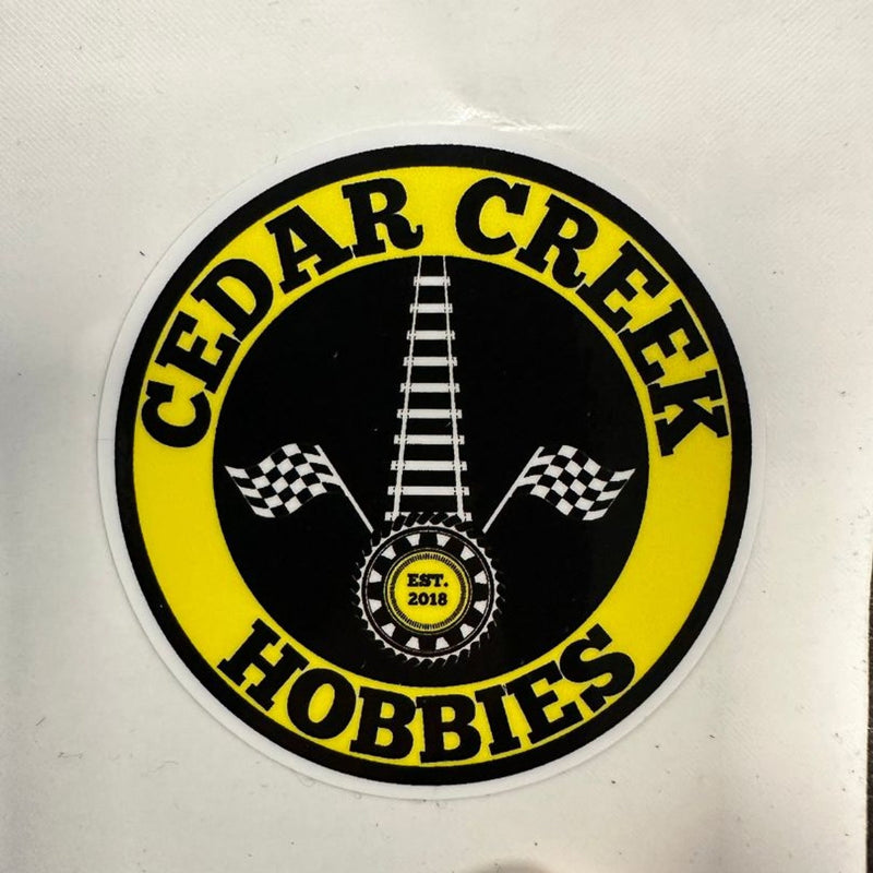 Cedar Creek Hobbies 2" Decal-1