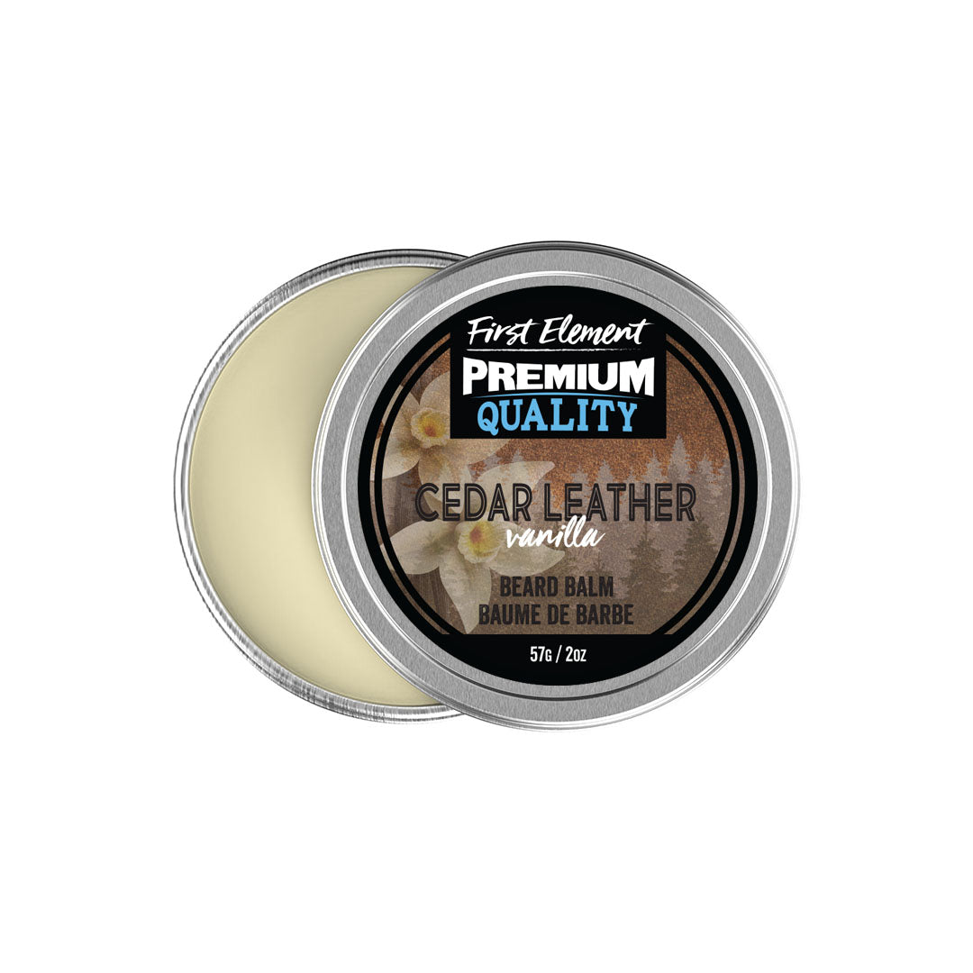Beard Balm - Cedar Leather-1