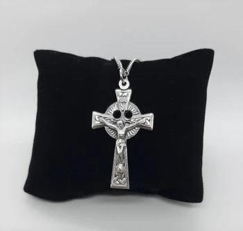 Celtic Cross on 24" Chain-1
