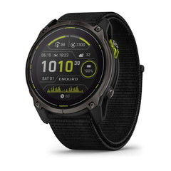 Enduro™ 3 Carbon Gray DLC Titanium with Black Ultrafit Nylon Strap-1