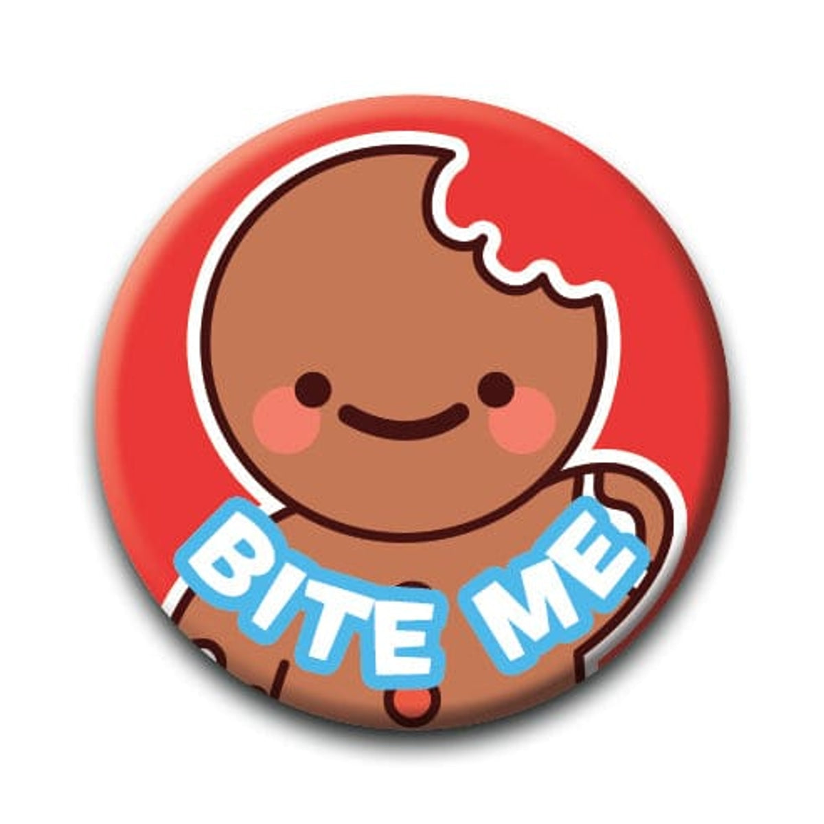Christmas Bite Me Button-1