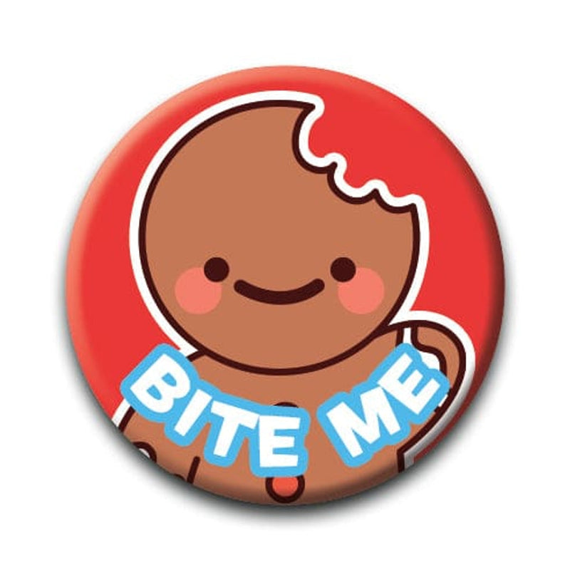 Christmas Bite Me Button-1