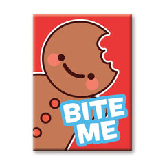 Christmas Bite Me Magnet-1