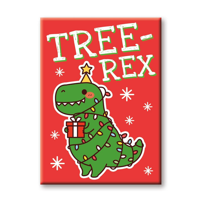 Chrsitmas Tree Rex Magnet-1