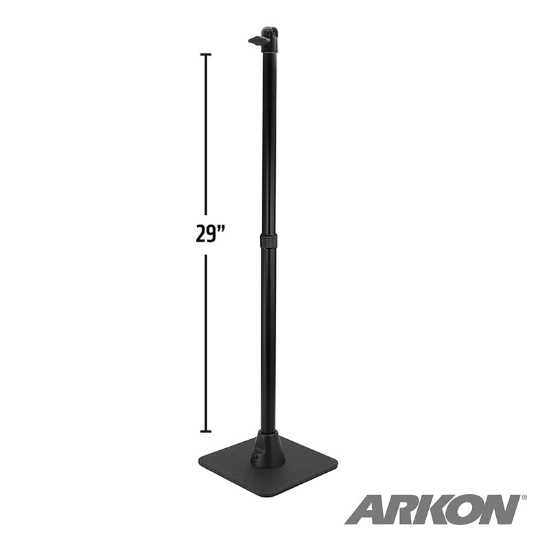 Weighted Base and Pole for Converting Arkon CLAMPRV29 and CLAMPRCB-2