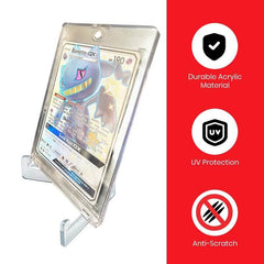 EVORETRO Card Display Stand - 35-260PT Clear Durable Game Card Stand-11