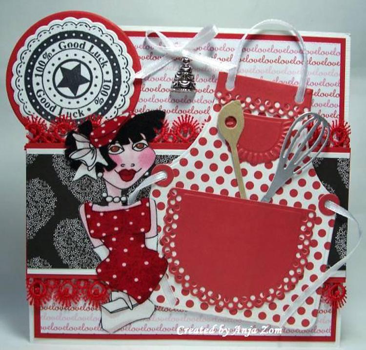 Marianne Design: Collectables Die & Stamp Set - Circle die & sentiments-3