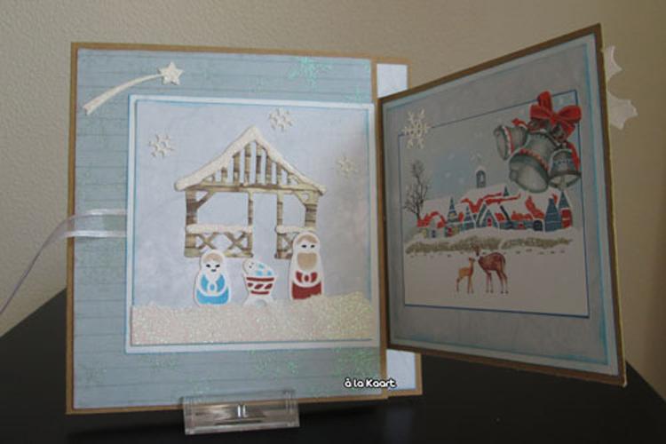 Marianne Design: Collectables Dies & Stamp Set - Xmas Village Chalet-2