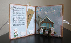 Marianne Design: Collectables Dies & Stamp Set - Xmas Village Chalet-4