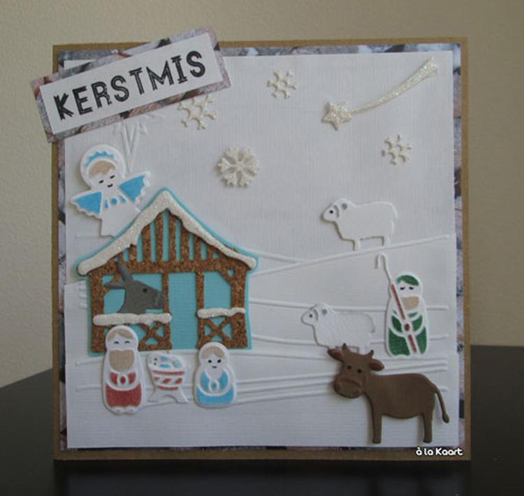 Marianne Design: Collectables Dies & Stamp Set - Xmas Village Chalet-5