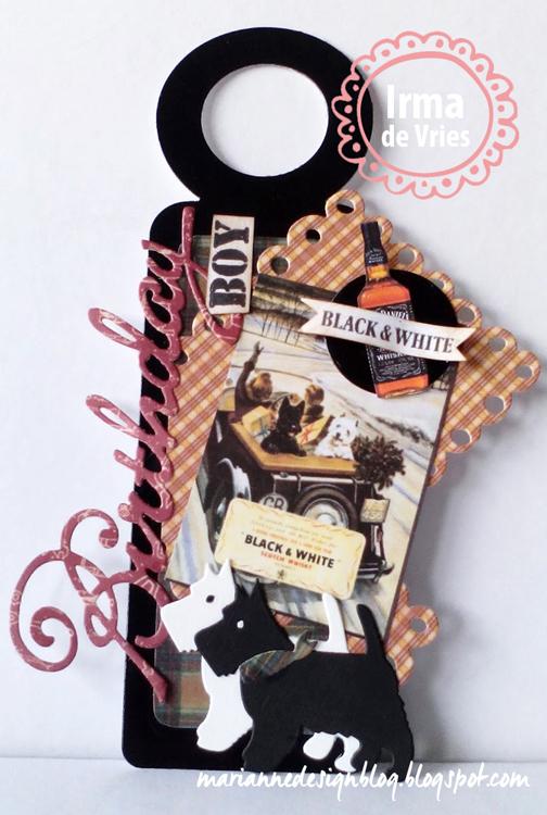 Marianne Design: Collectables Die & Stamp Set - Birthday-2
