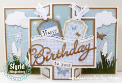 Marianne Design: Collectables Die & Stamp Set - Birthday-3