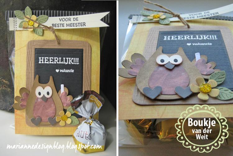 Marianne Design: Collectables Die & Stamp Set - School Slate-4