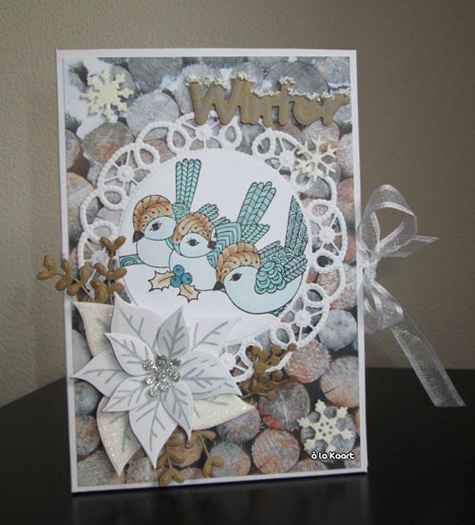 Marianne Design: Collectables Die & Stamp Set - Eline's Poinsettia-3
