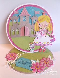 Marianne Design: Collectables Die & Stamp Set - Castle-5