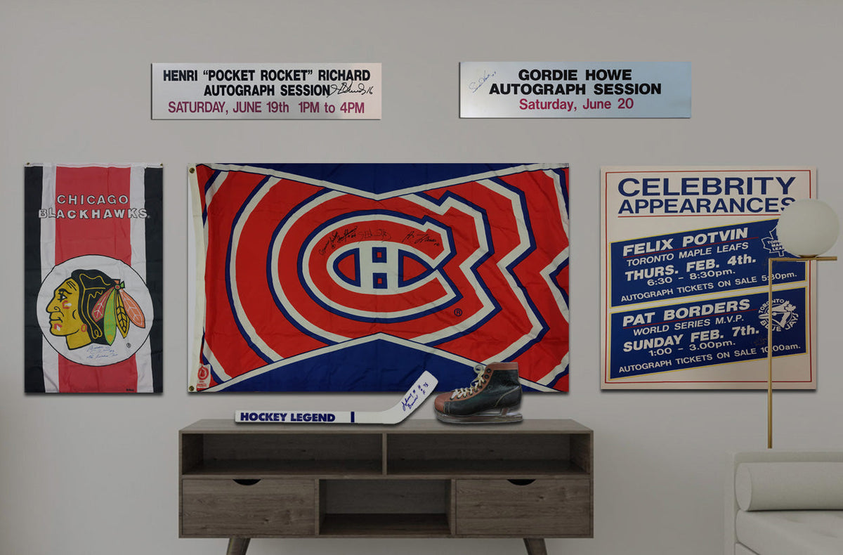 Bobby Hull Signed Artist Proof Lithograph /90-3