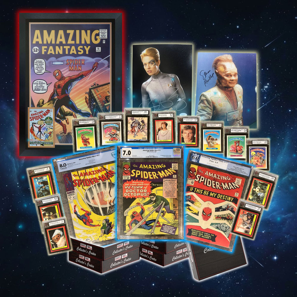 Collector's Crate Mystery Box - Comic Book Series 6 /20