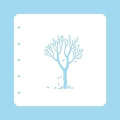 Stencil A6 For Magnetic Colour Set Stencil Tree-1