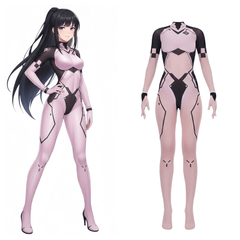 Cyber-Elegance 10D Ultra-Sheer Bodystocking | Anime-Inspired Sci-Fi Silhouette-1