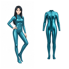AMORESY Celestia Series Front-Zip Catsuit - Classic Colors-1