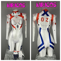 Anime Sci-Fi Spandex Nylon Full Bodysuit Halloween Cosplay Costume Zentai-1